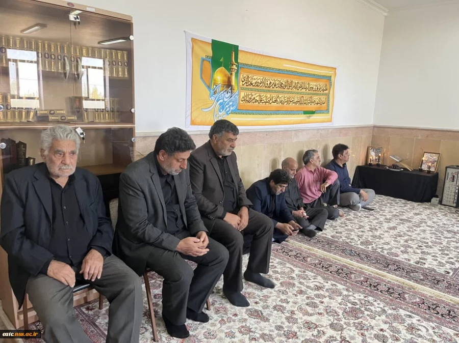برگزاری مراسم یادبود درگذشت مرحوم امیر رضا کریمی، فرزند آقای محمد کریمی معاون پیشین آموزشکده ملی مهارت امام علی(ع)یزد 2