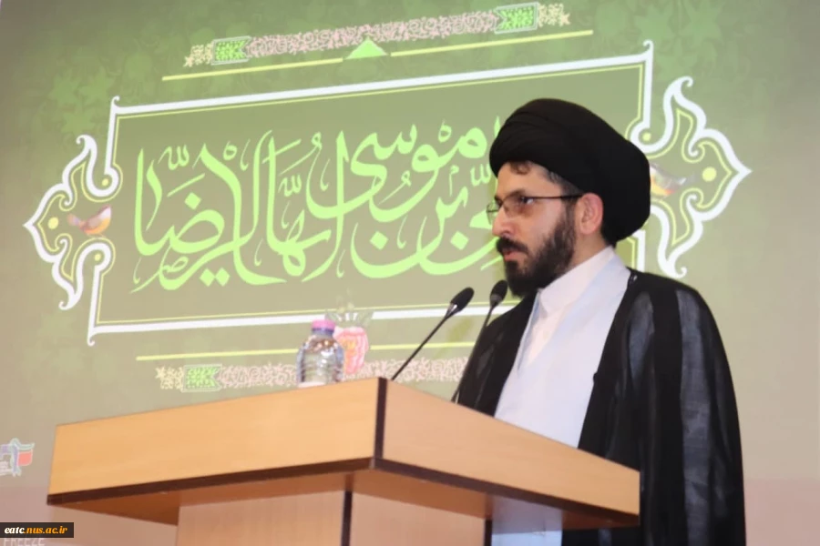 مراسم استقبال از پرچم متبرک گنبد مطهر امام رضا (ع) در آموزشکده امام علی (ع) یزد برگزار شد. 7