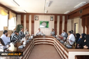 نشست صمیمانه دکتر محتشمی رییس دانشگاه ملی مهارت استان با کارکنان آموزشکده پسران شماره ۲ یزد و معرفی مسئول جدید تمشیت امور آموزشکده 6
